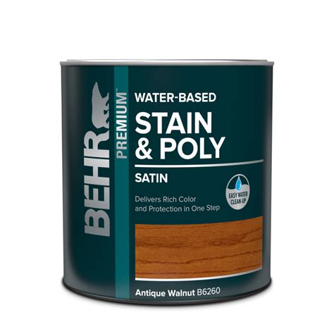 how to apply behr water based polyurethane|behr water based stain application.